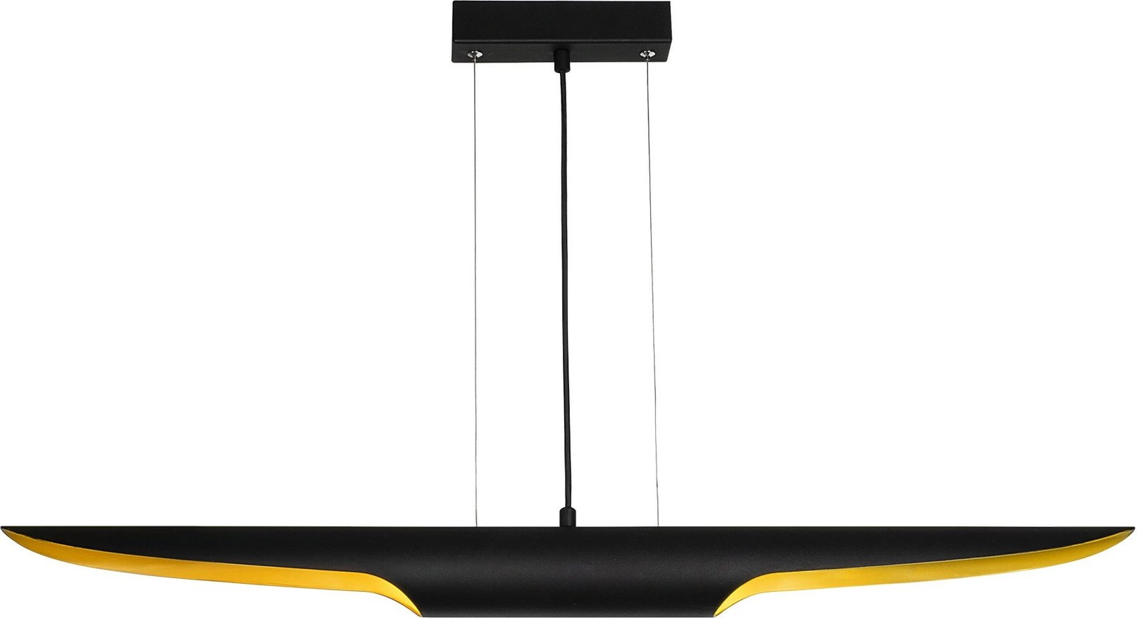 Llambë tavani Opviq, Efsun - 581-S, ngjyrë e zezë, lartësi e rregullueshme