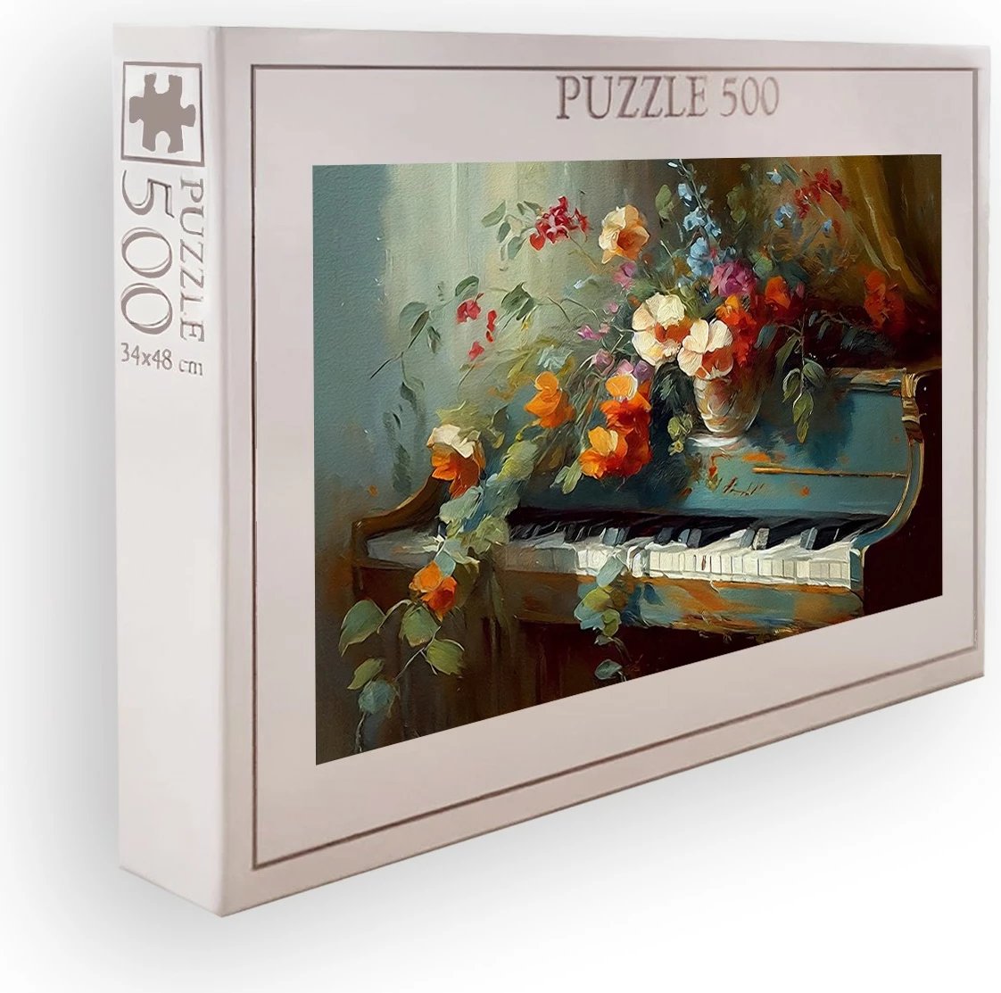 Puzzle 500 copë, Evila Originals, shumëngjyrësh, PZL_0107_500