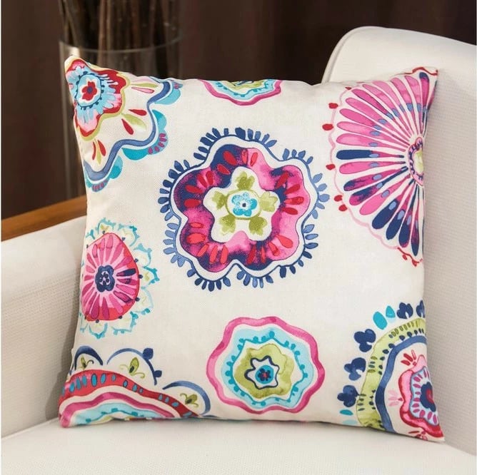 Jastëk dekorativ Evila Originals, Erdo, rozë