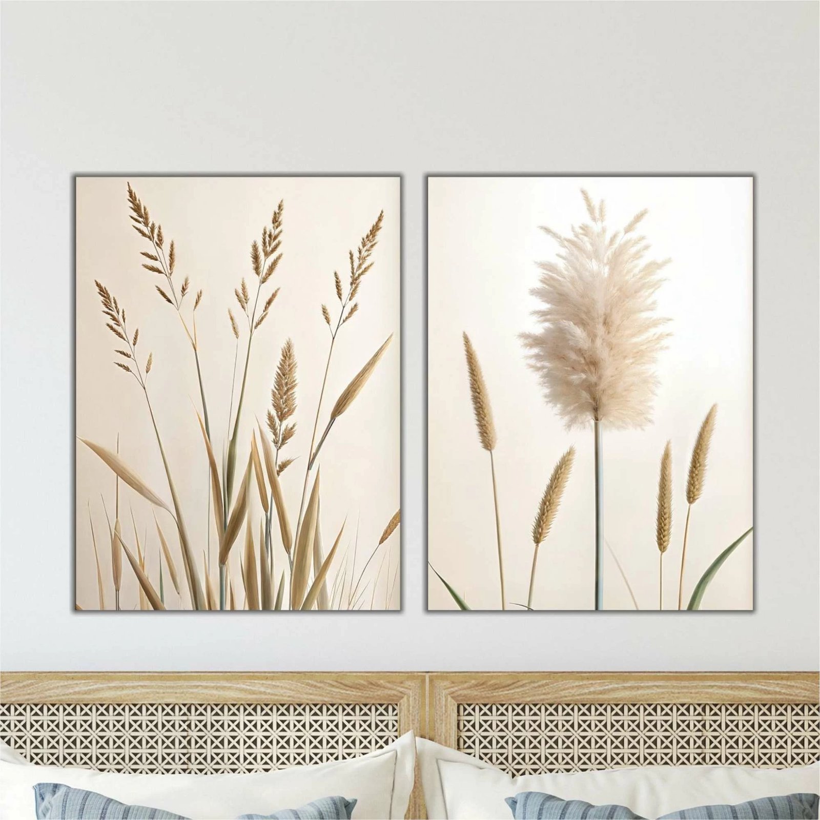 Pikturë dekorative MDF (2 copë), Wallity, shumëngjyrëshe, 40x60cm