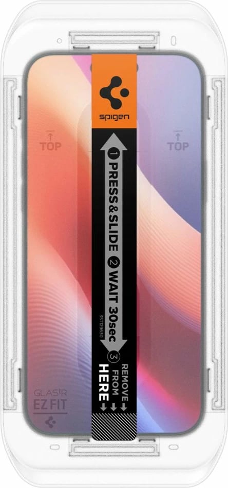 Xham mbrojtës Spigen Glas.tR EZ Fit Privacy për iPhone 16 Pro Max, 2 copë