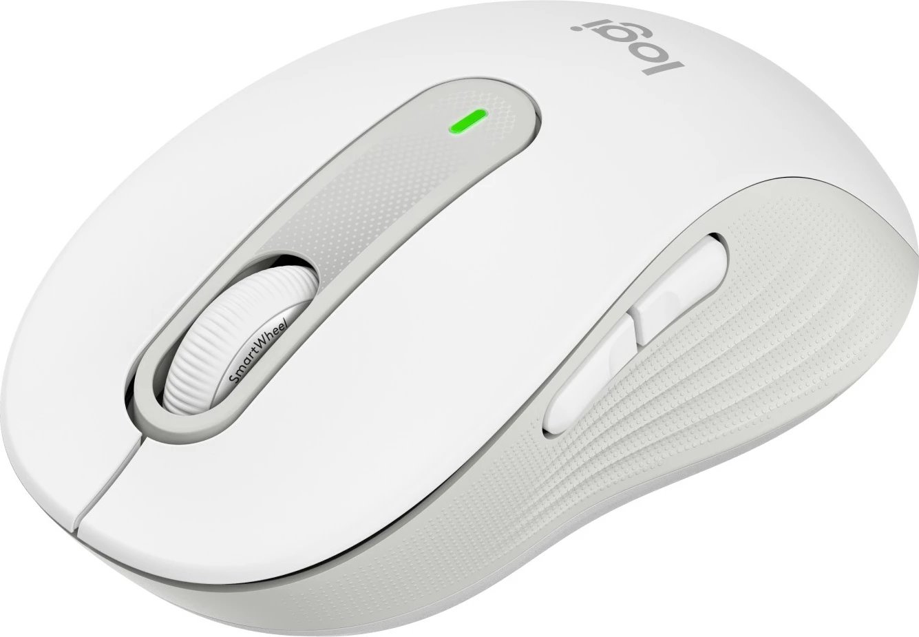 Maus wireless Logitech Signature M650, i bardhë, Bluetooth + RF, 4000 DPI