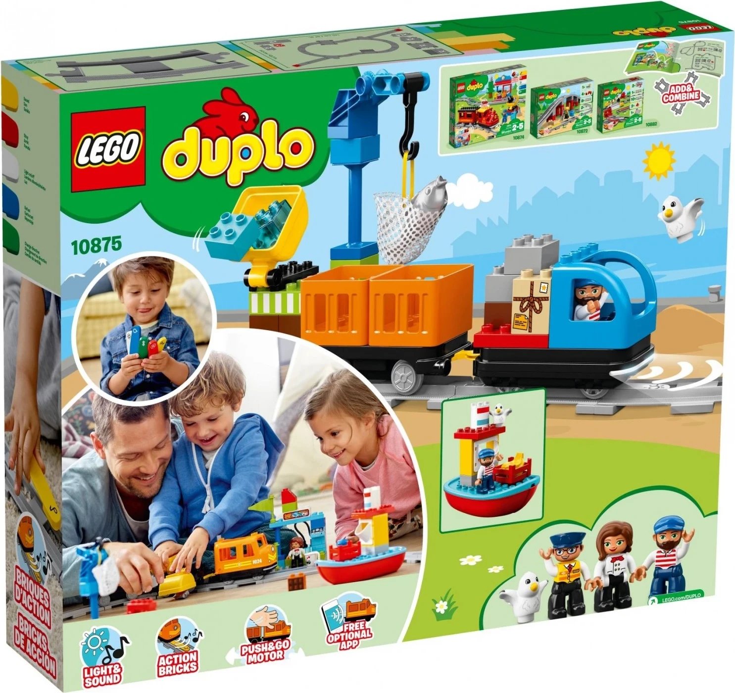 Set lodër Lego Bllok Ndertimi