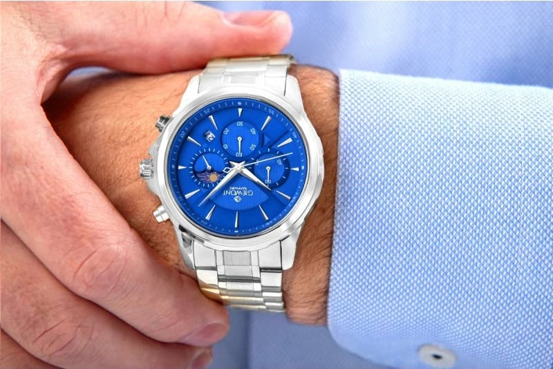 Orë dore për meshkuj Giewont, blu