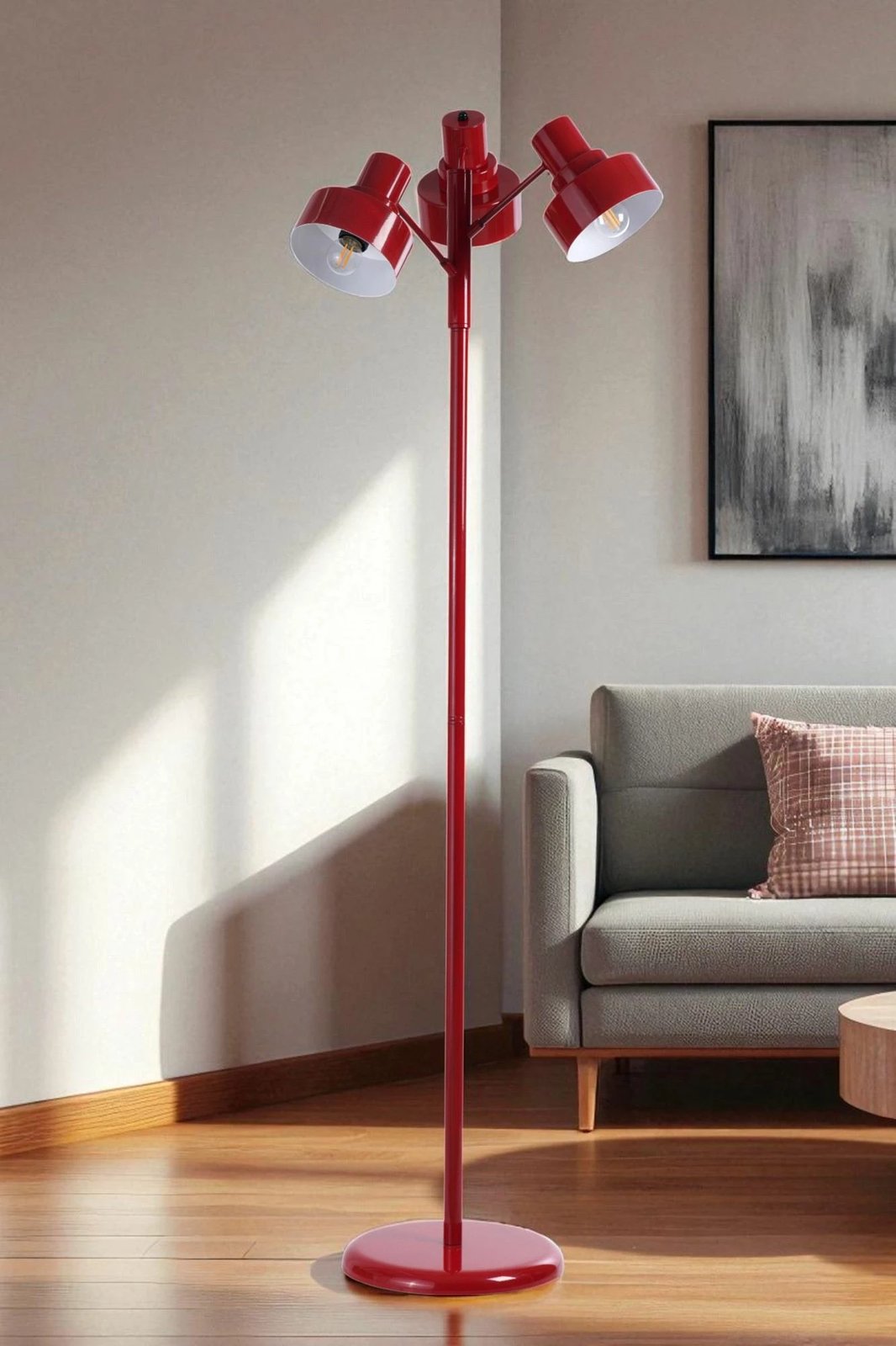 Llambë dyshemeje, ngjyrë e kuqe, Opviq, 8946-6