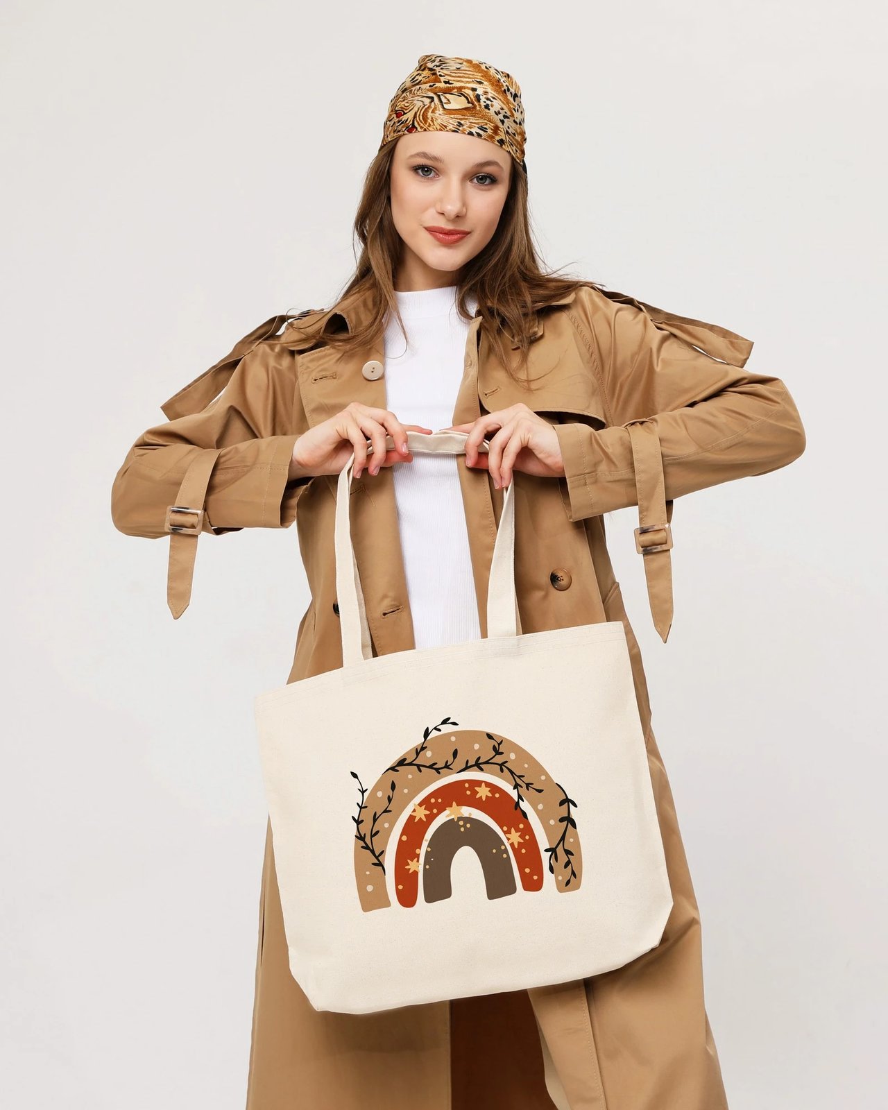 Qese tote Zoozie Bags, 1688, krem