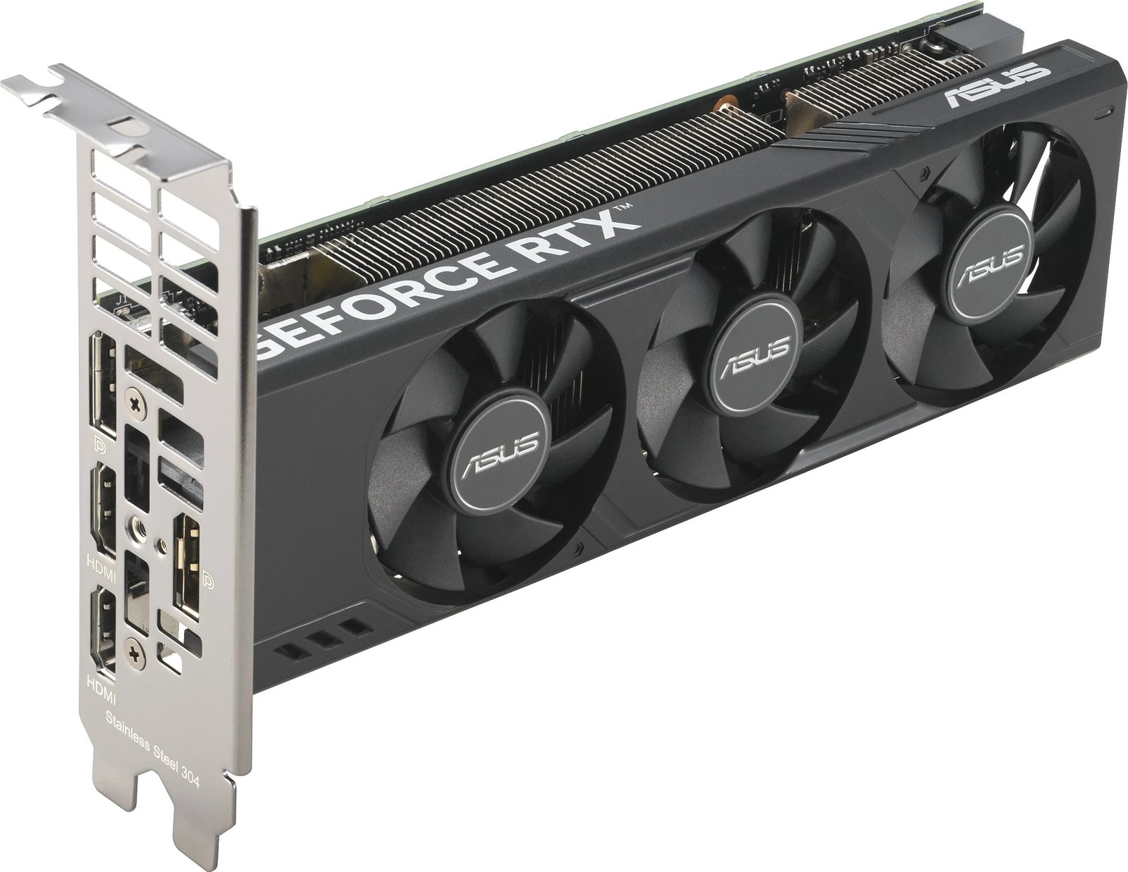 Kartelë grafike ASUS RTX4060-O8G-LP-BRK, GeForce RTX 4060, 8 GB, GDDR6, PCI Express 4.0, e zezë
