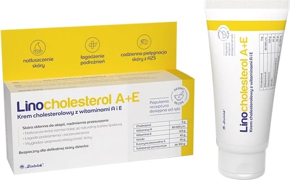 Krem për trup Ziołolek Linocholesterol A+E 50g