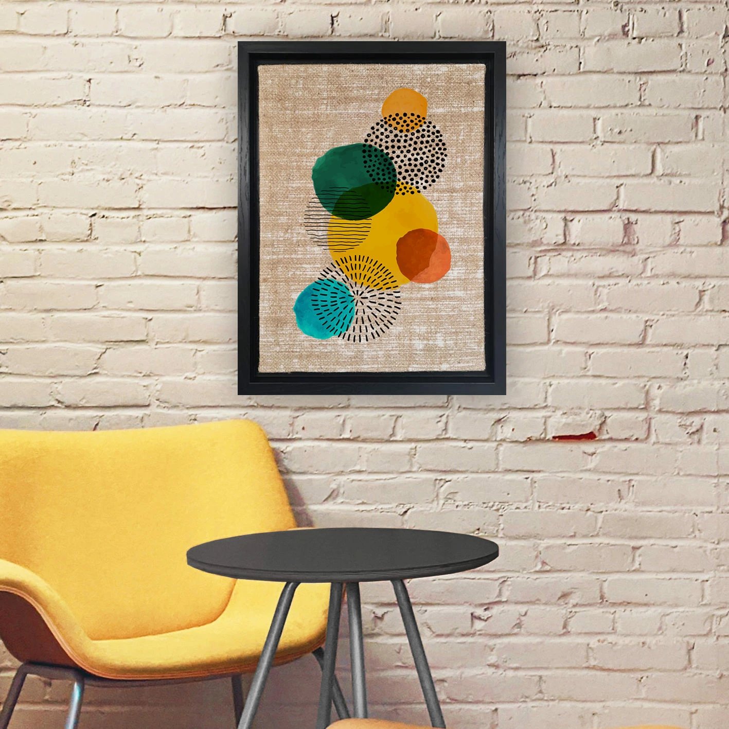 Pikturë dekorative në kanavacë, shumëngjyrëshe, Wallity LSJ219362251113 - 96136, 96x136cm