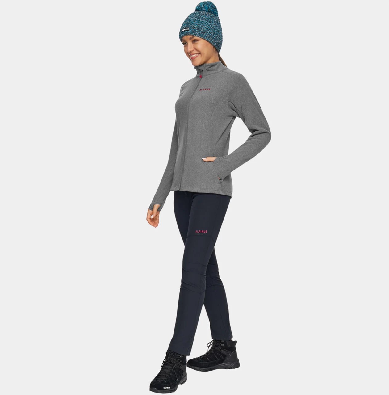 Duks polar për femra Alpinus, gri