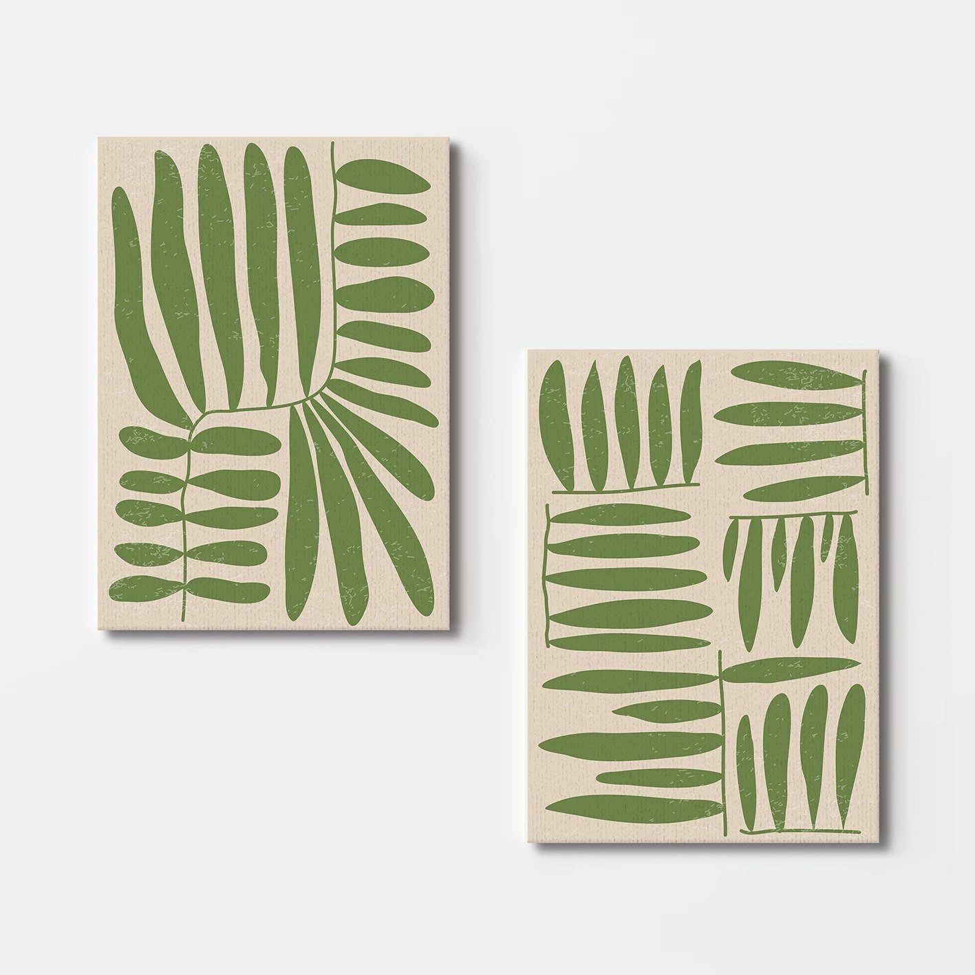 Pikturë dekorative në kanavacë (2 copë), Wallity, 2KNV4330, 50x70