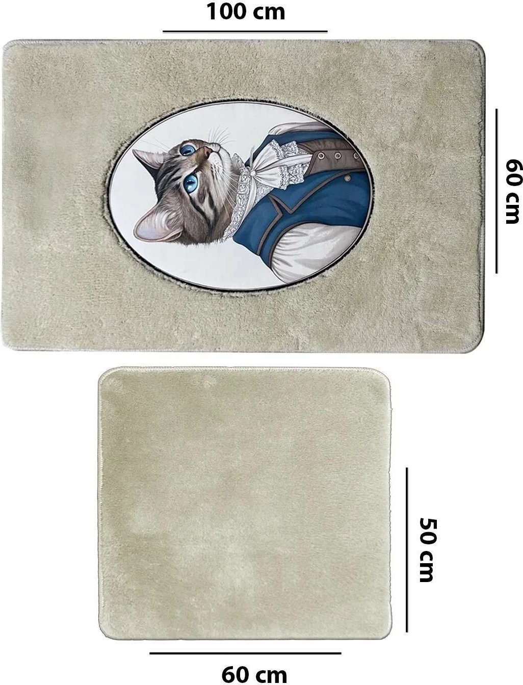 Set tapetash për banjo (2 copë), Mijolnir Modcat, ngjyrë gur