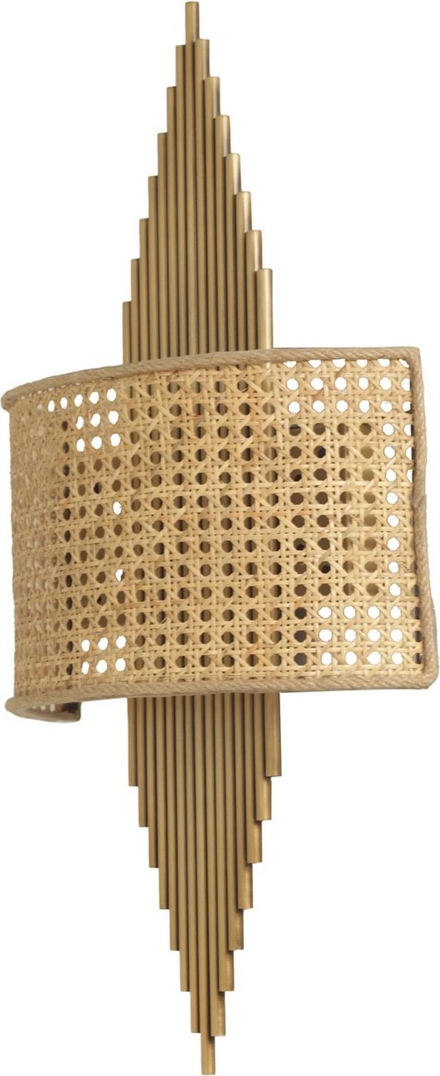 Llambë muri Opviq, Hande - 8766-4P, ngjyrë ari dhe bezhë