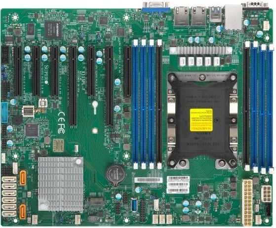 Pllakë amë Supermicro X11SPL-F, Intel, LGA 3647 (Socket P), 165 W, DDR4-SDRAM, 2.05 TB, 1.2 V