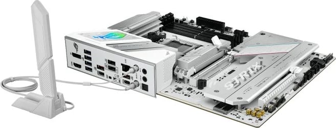 Pllakë amë Asus ROG STRIX B850-A GAMING WIFI, Socket AM5, ATX, WiFi 7, e bardhë Pllakë amë Asus ROG STRIX B850-A GAMING WIFI, Socket AM5, ATX, WiFi 7, e bardhë