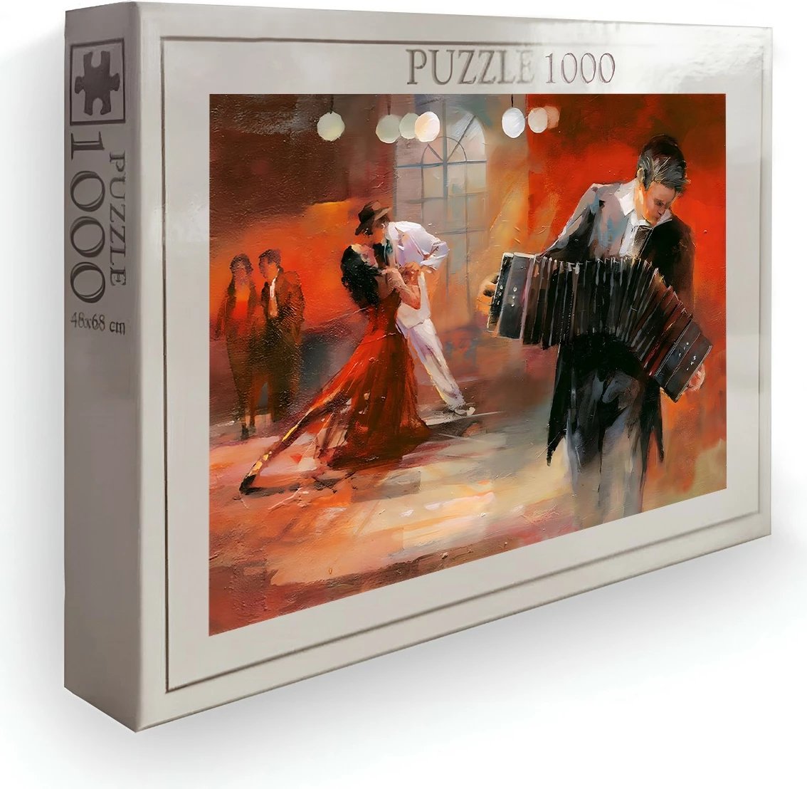 Puzzle 1000 copë, Evila Originals, shumëngjyrësh, PZL_026_1000