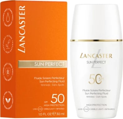 Fluid mbrojtës dielli Lancaster Sun Perfect Sun Perfecting Fluid unisex SPF50 30ml