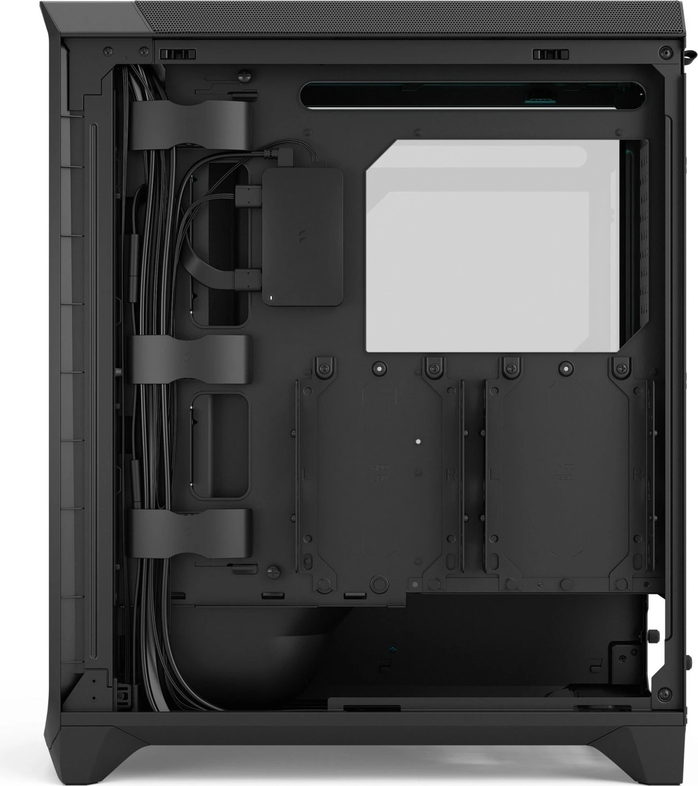 Kasë Fractal Design Meshify 3 Ambience Pro RGB, midi tower, xham i temperuar, e zezë