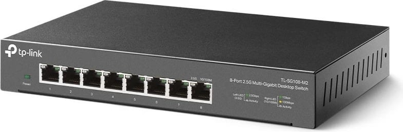 Switch TP-Link TL-SG108-M2, 8 porta 2.5GE, desktop, i zi