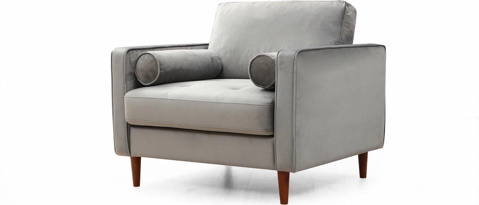 Karrige krahu Rome, ngjyrë gri e çelët, Atelier del Sofa