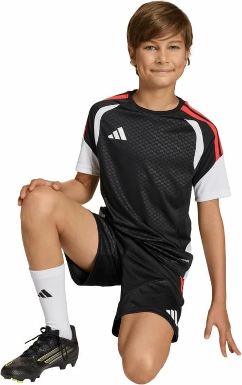 Fanellë trajnimi për fëmijë adidas, e zezë