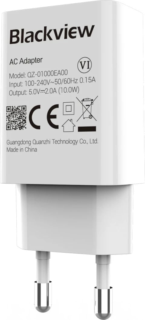 Karikues muri Blackview CHAR-10W/BV, 10W, 1x USB Type-C, Bardhë