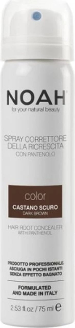 Spray korrektues për rrënjë flokësh NOAH Color Spray Corrector Dark Brown 75ml unisex