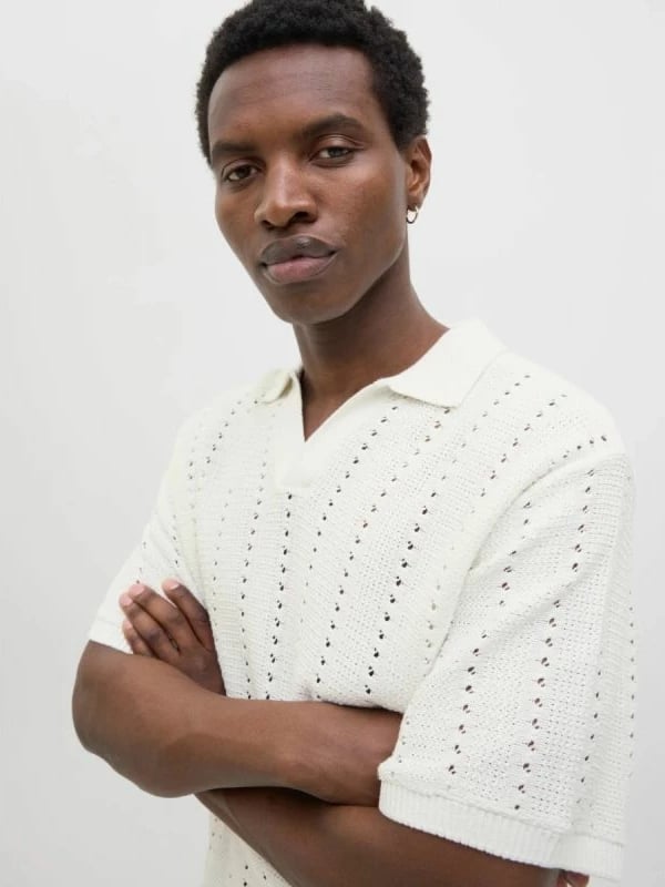 Maicë polo për meshkuj Jack&Jones, sea salt