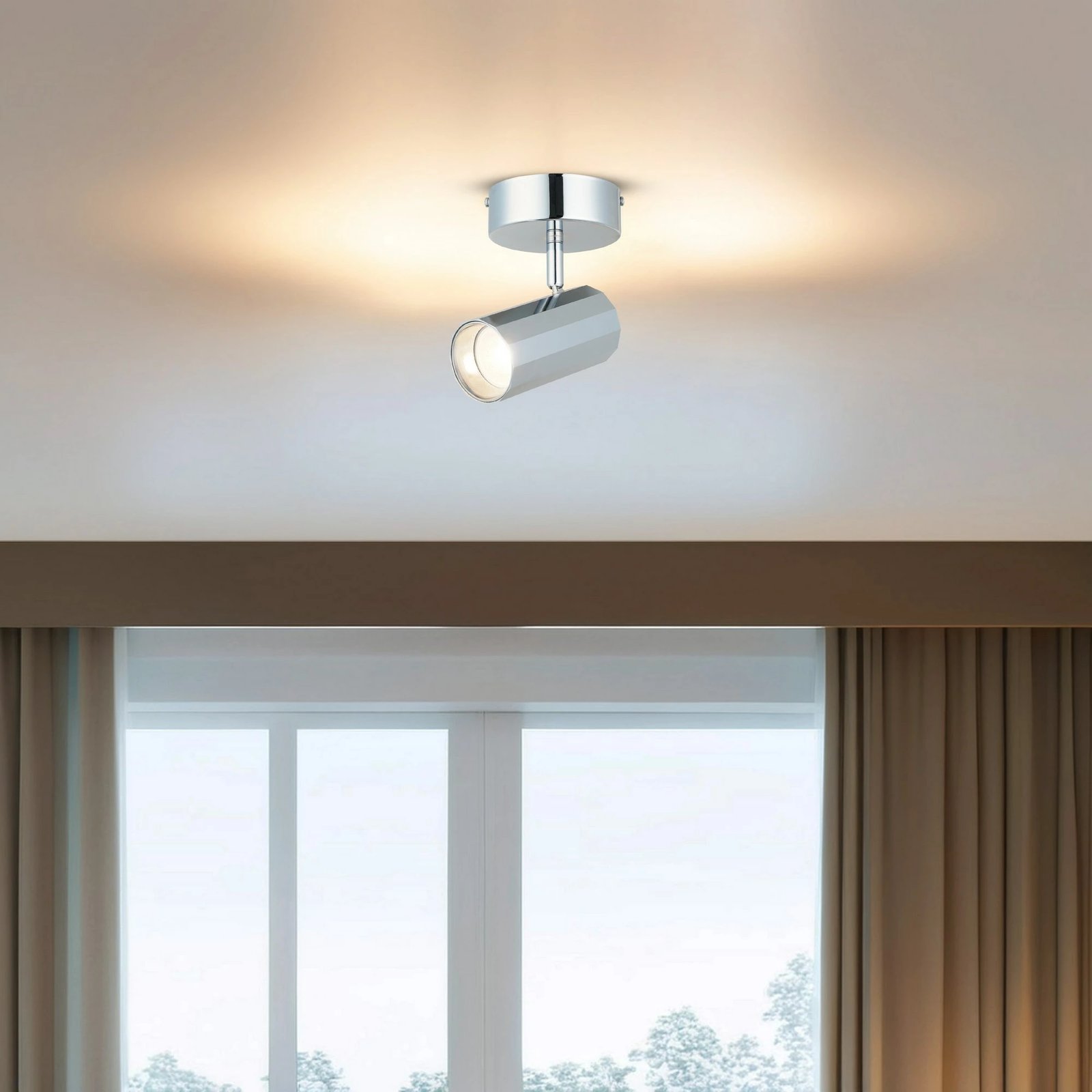 Llambë tavani Opviq, krom, Oktano - 51-11