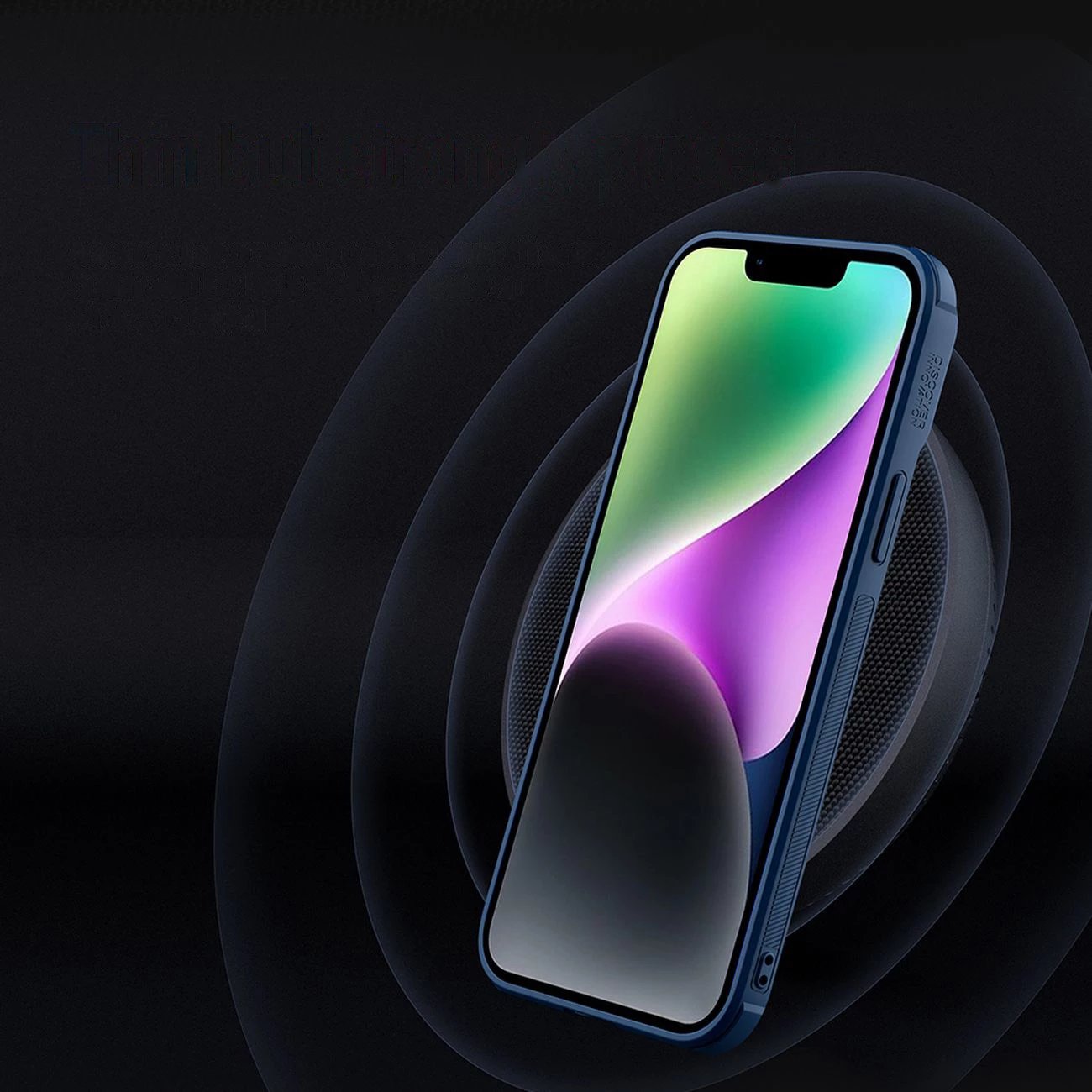 Mbështjellës Nillkin Textured S Case për iPhone 14 Plus, me kapak kamere, i gjelbër