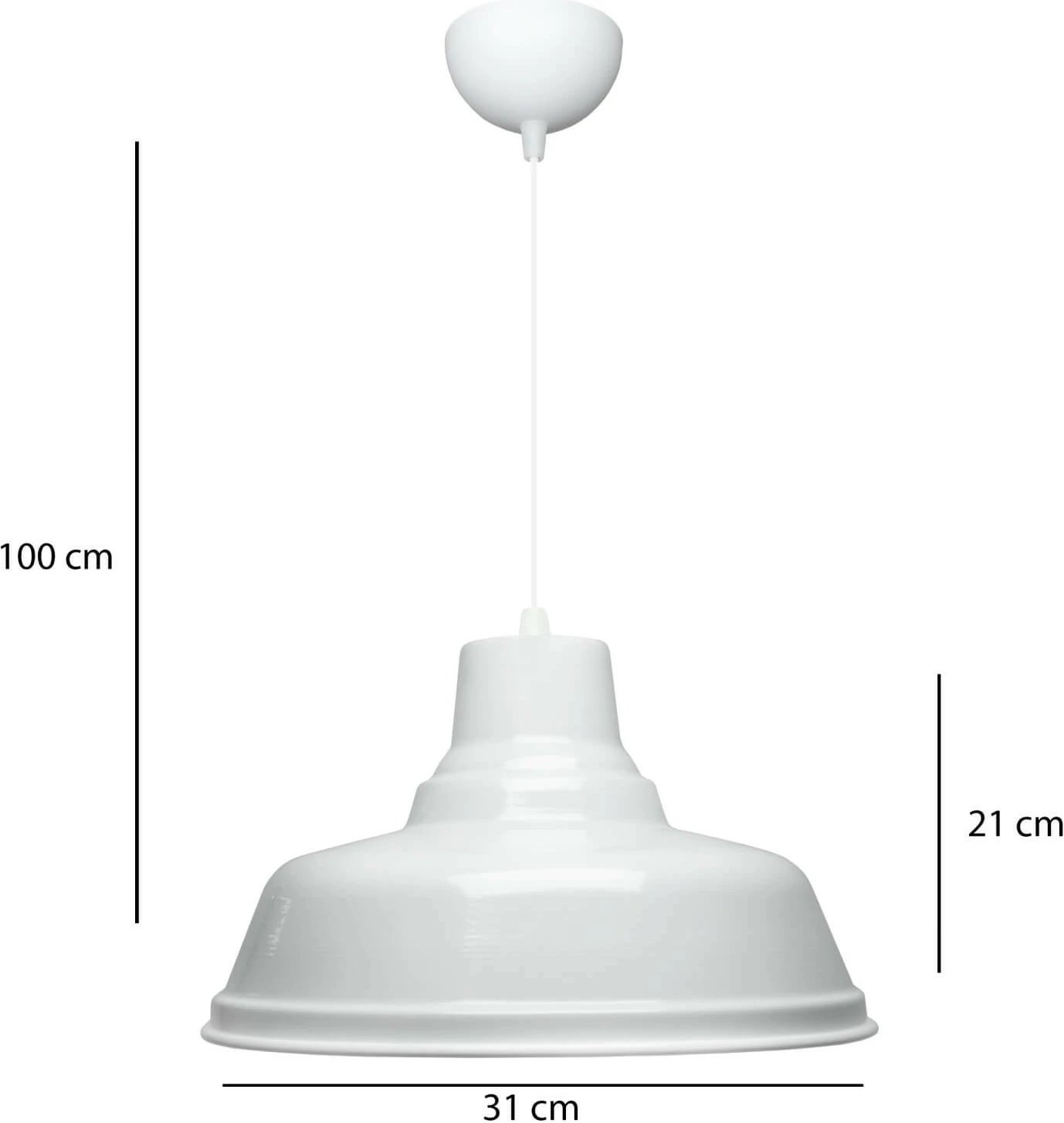 Llambë tavani Opviq, e bardhë, AYD-3709