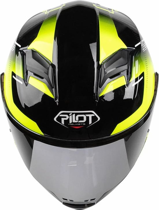 Helmete Alpha Zeze/fluo Gloss L