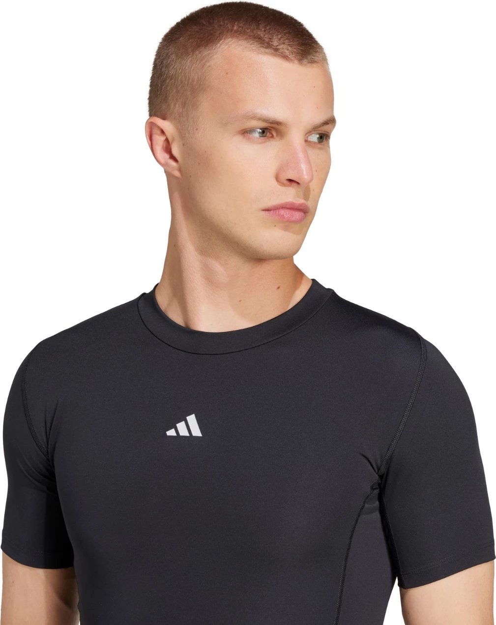 Maicë sportive për meshkuj adidas, e zezë