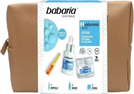 Set për kujdes të lëkurës Babaria Neceser Dorado Xx23 me Acid Hyaluronik unisex