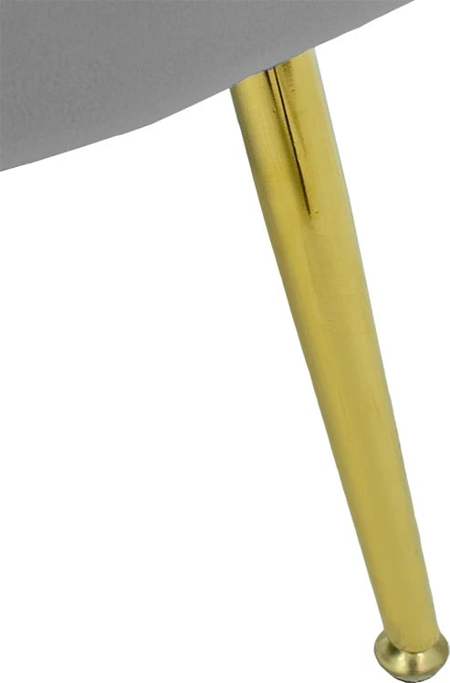 Fotel Daimon kadife gri-ari 79x74x78cm