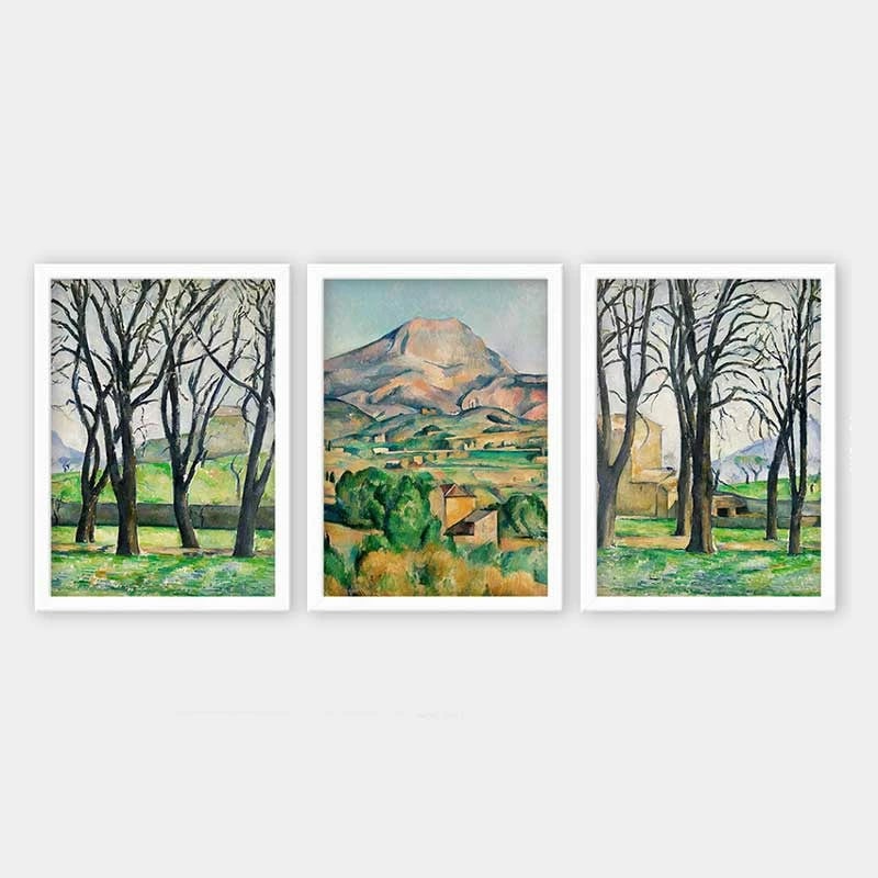 Pikturë dekorative me kornizë (3 copë), Wallity, 3BC_UN383108 _3545