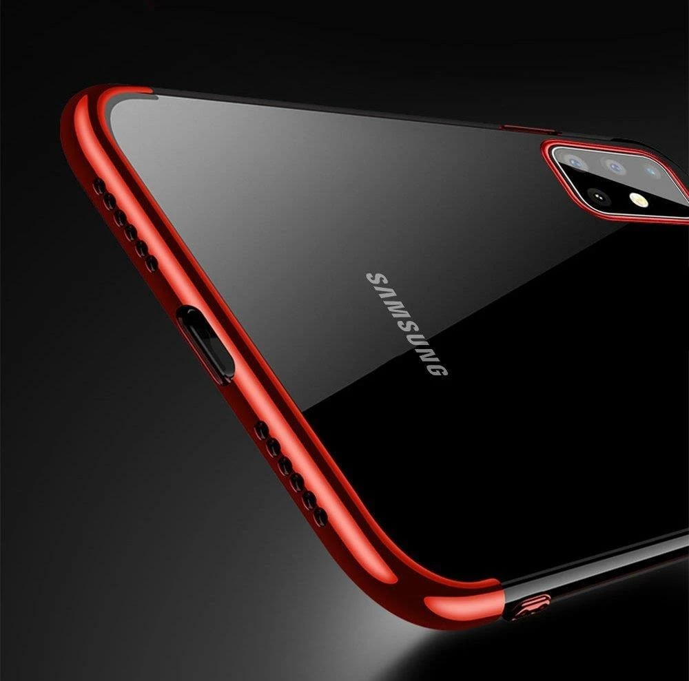 Mbështjellës Hurtel Clear Color 0.3mm për Samsung Galaxy A72, TPU, Kaltër/Transparent