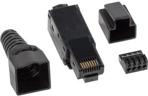 Konektor kabllo Lanberg PLU-6000TL, RJ-45 kat.6 UTP