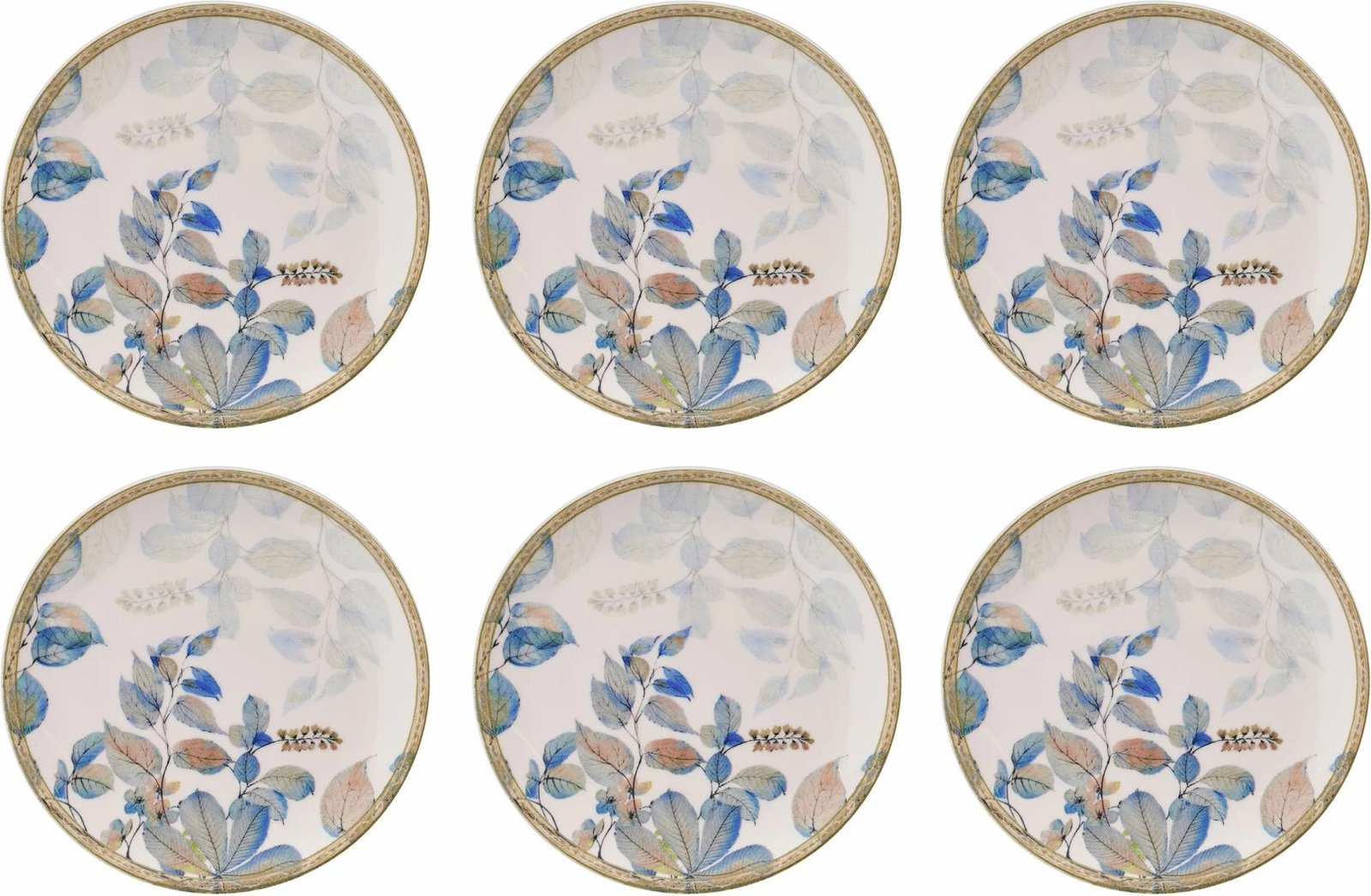 Set pjatash ëmbëlsirash (6 copë), Hermia Concept, Springflover