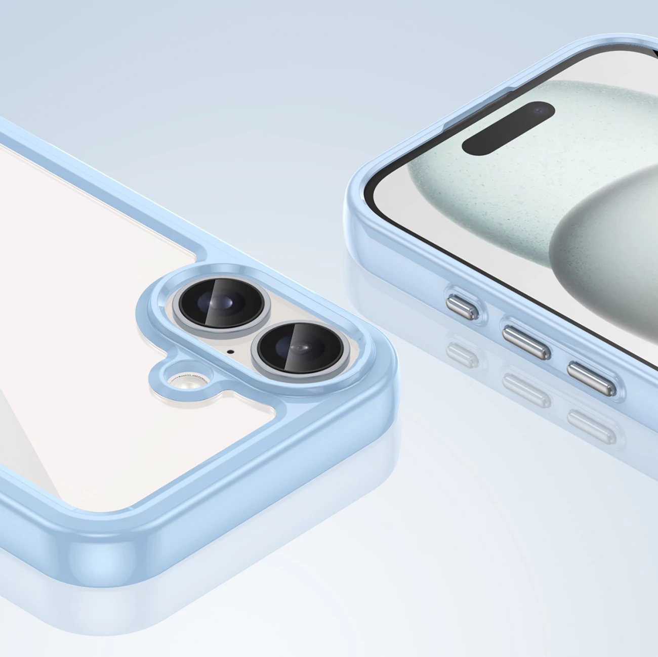 Mbështjellës Hurtel Outer Space Case për iPhone 16 Plus, kaltër