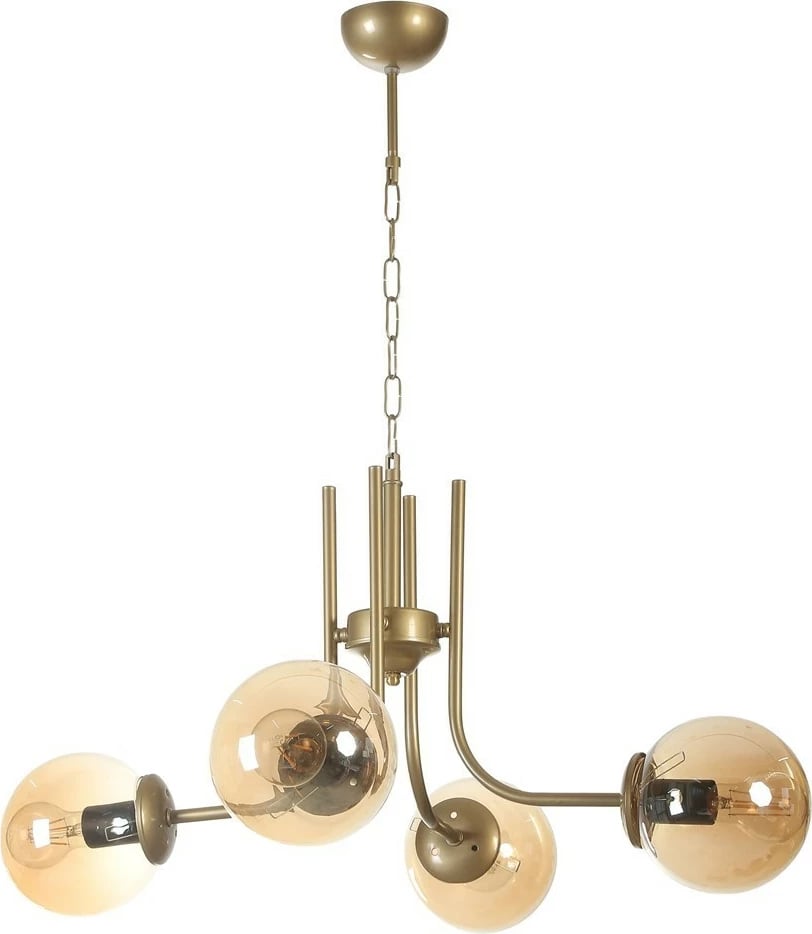 Llambë tavani Opviq, 8783-4, ngjyrë amber dhe ari