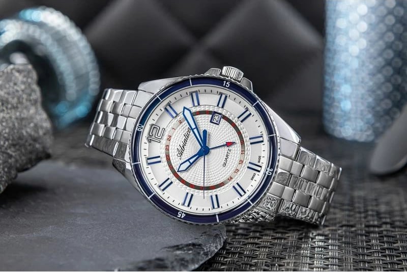 Orë dore për meshkuj Adriatica, argjendtë