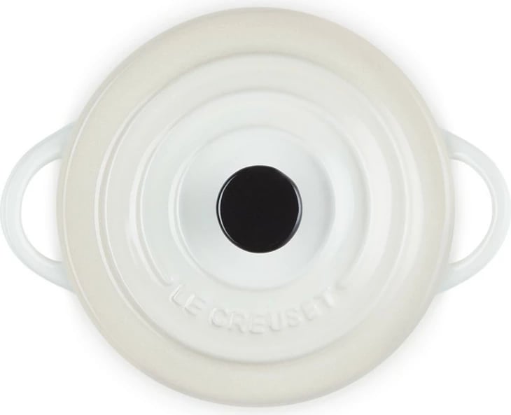 Mini tenxhere Le Creuset 10cm, meringue
