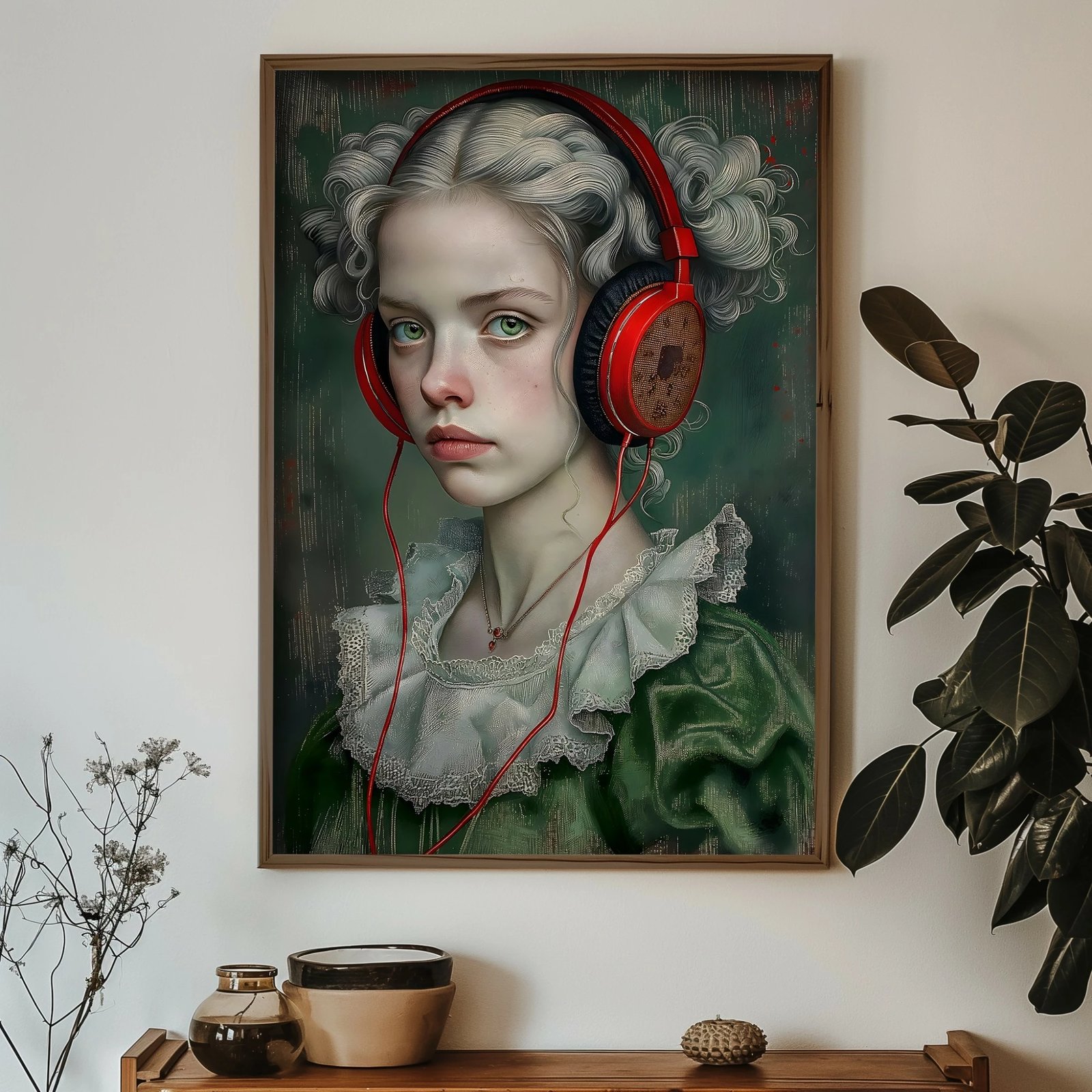 Pikturë dekorative me kornizë MDF, Wallity, GE047-L