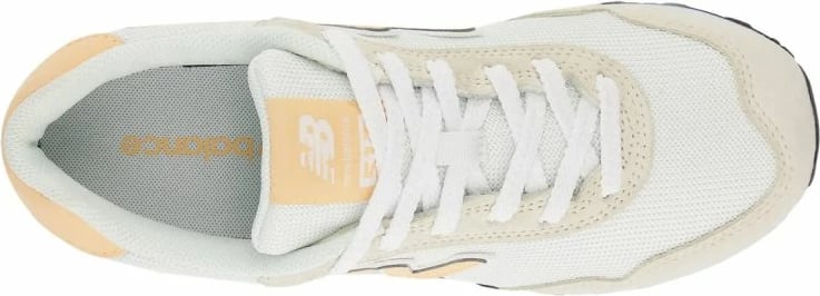 Atlete për femra New Balance, të bardha/bezhë/verdha