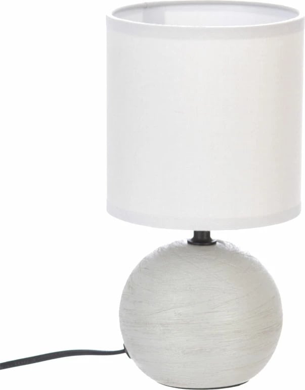 Llambë tavoline PWL-1210 E14 60W qeramike gri D13x25cm, set 6 pjesë