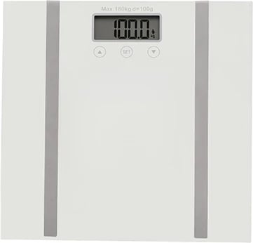 Peshore banjo Adler AD 8154 me analizues trupor, kapacitet 180 kg, saktësi 100 g, platformë xhami të temperuar 6 mm, ekran LCD Peshore banjo Adler AD 8154 me analizues trupor, kapacitet 180 kg, saktësi 100 g, platformë xhami të temperuar 6 mm, ekran LCD