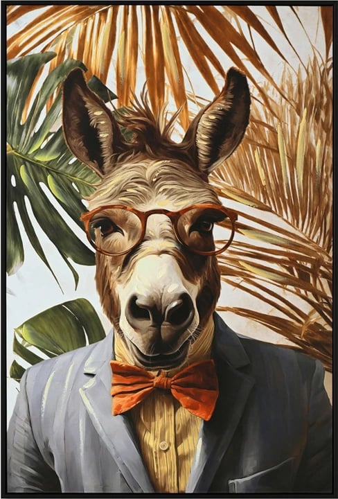 Pikturë kanavace Asilas, shumëngjyrëshe, 62x4x92cm