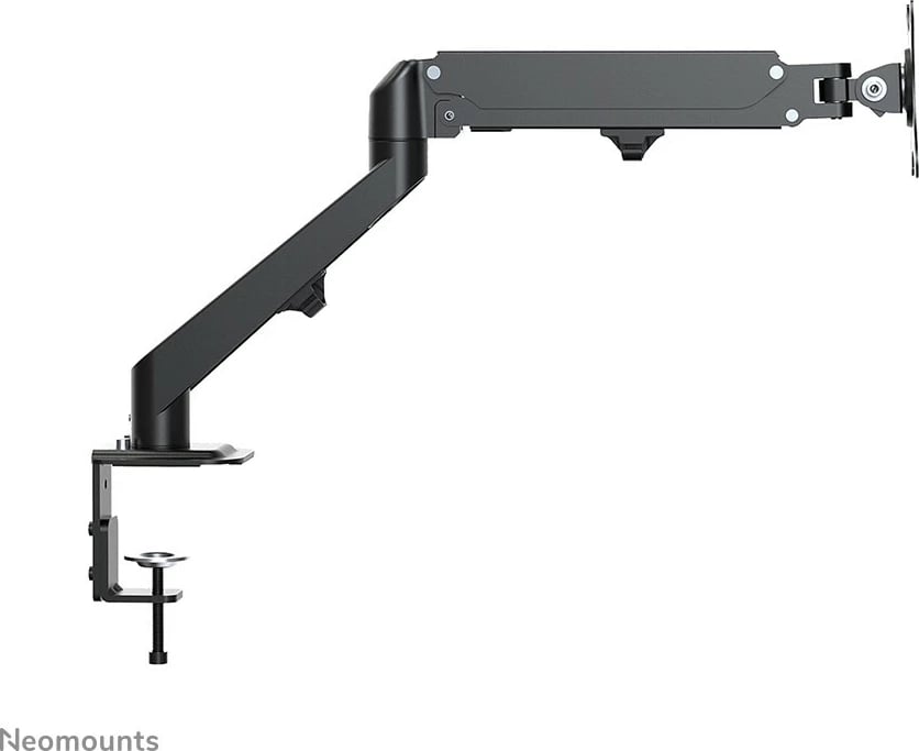 Krah monitori Neomounts DS70-700BL1, gas spring, 17-27 inç, clamp, i zi