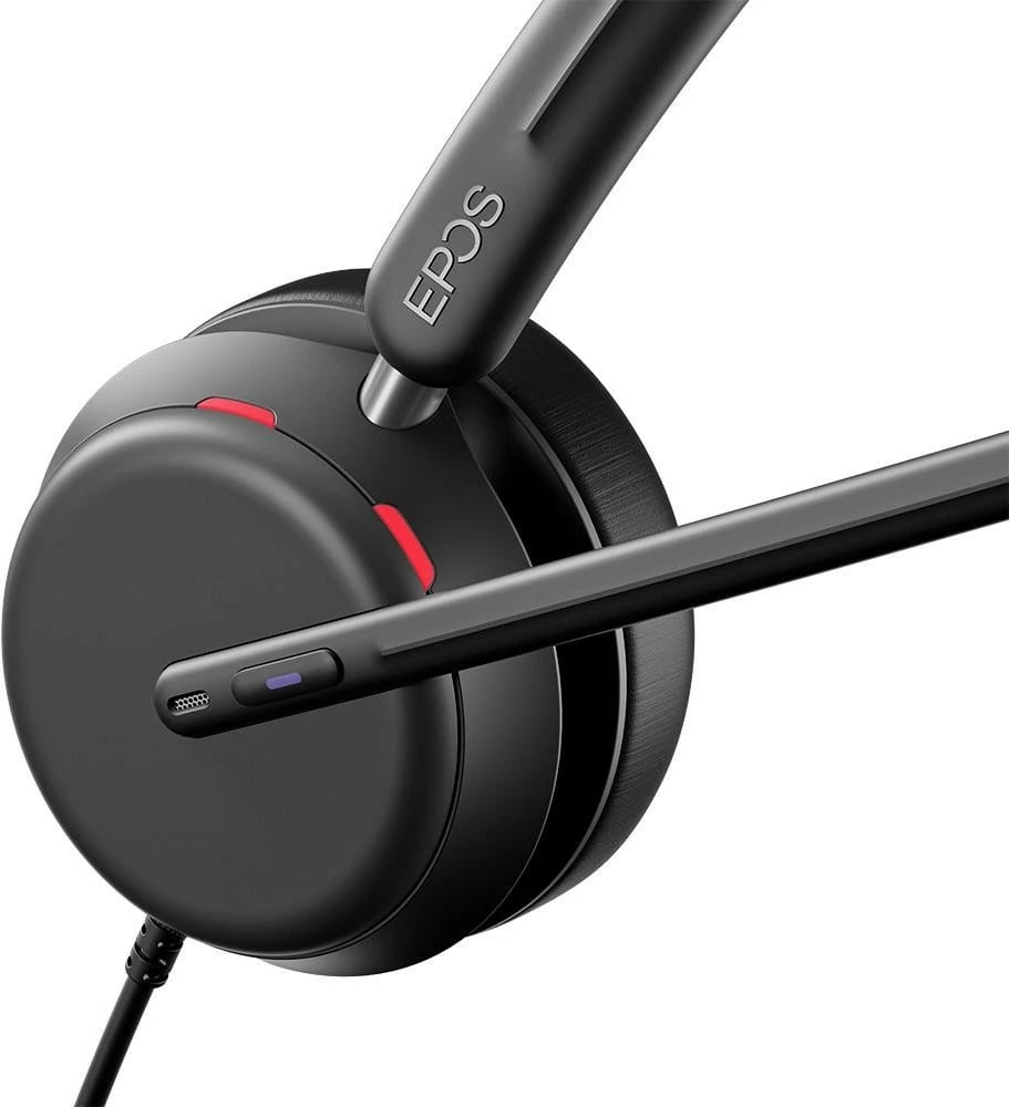 Kufje EPOS IMPACT 860T ANC me mikrofon, USB-C/USB-A, për Teams, E zezë